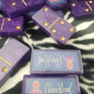 Handmade Crown Royal dominoes